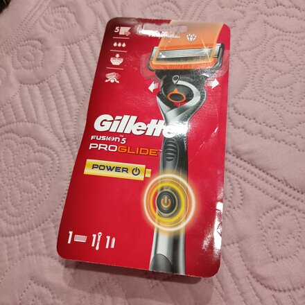 Станок для бритья Gillette, Fusion Proglide Power Flexball Red, для мужчин, 1 сменная кассета - фото 1 от пользователя