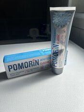 Зубная паста Pomorin, Classic, 100 мл, Мягкое отбеливание - фото 3 от пользователя