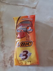 Станок для бритья Bic, Для чувствительной кожи, для мужчин, 3 лезвия, 2 шт, одноразовые, 888134/889701 - фото 5 от пользователя