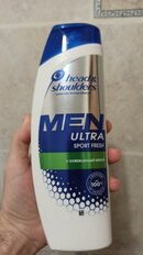 Шампунь Head &amp; Shoulders, Sports Fresh, против перхоти, 400 мл - фото 8 от пользователя