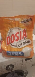 Стиральный порошок Dosia, 4 кг, автомат, для белого белья, Optima Альпийская свежесть - фото 9 от пользователя