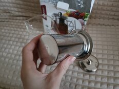 Чайник заварочный стекло, 0.75 л, с ситечком, Apollo, Very-Cherry, VCH-750 - фото 4 от пользователя