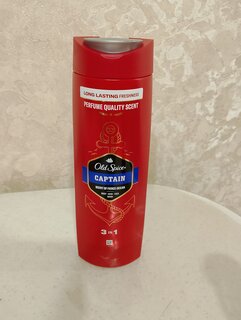 Гель для душа и шампунь Old Spice, 3 в 1 Captain, для мужчин, 400 мл - фото 3 от пользователя