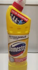 Чистящее средство универсальное, Domestos, Лимонная свежесть, гель, 1 л - фото 1 от пользователя