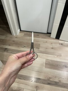 Ножницы маникюрные нержавеющая сталь, 9 см, классические, прямые, Aqwin, T2020-2530 - фото 1 от пользователя