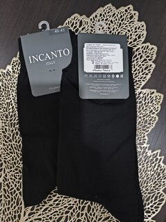 Носки для мужчин, хлопок, Incanto, черные, р. 40-41, BU733009 - фото 8 от пользователя