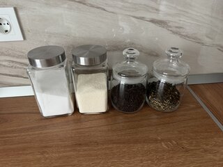 Банка для сыпучих продуктов, стекло, 1 л, с крышкой, Квадро, Y4-5385 - фото 3 от пользователя