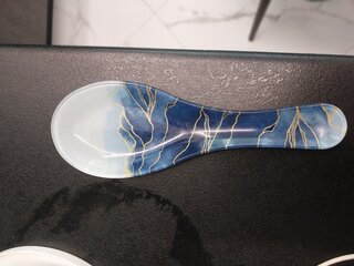 Подставка для ложки, стекло, 8х23.5 см, Daniks, Navy Leaves - фото 9 от пользователя