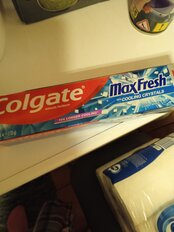 Зубная паста Colgate, MaxFresh Взрывная мята, 100 мл - фото 8 от пользователя