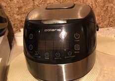 Мультиварка Polaris, PMC 0517AD, 52 программы, 5 л, 860 Вт, керамическое покрытие чаши, черная - фото 4 от пользователя