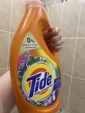 Гель для стирки Tide, 1.235 л, для цветного белья, Color Лаванда и Березовая вода - фото 8 от пользователя