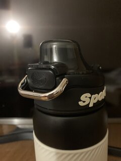 Термобутылка нержавеющая сталь, 0.5 л, Sports Fresh, бежевая, B070070 - фото 3 от пользователя