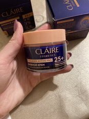 Крем для лица, Claire Cosmetics, Collagen Active Pro, дневной, увлажнение + питание, 25+, для всех типов кожи, 50 мл - фото 7 от пользователя