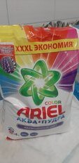 Стиральный порошок Ariel, 6 кг, автомат, для цветного белья, Color - фото 6 от пользователя