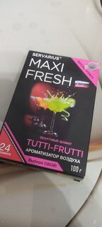 Ароматизатор в машину под сиденье, Maxifresh, Tutti Fruitty, MF-116 - фото 1 от пользователя