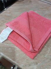 Полотенце банное 50х90 см, 100% хлопок, 380 г/м2, Грация, Barkas, персик, Узбекистан, AI-3105029 - фото 3 от пользователя