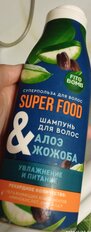 Шампунь Fito Superfood, Алоэ и жожоба, увлажнение и питание, 250 мл - фото 2 от пользователя