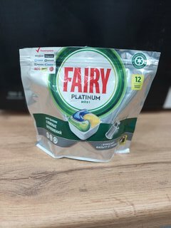 Капсулы для посудомоечной машины Fairy, Platinum Plus All in 1 Лимон, 12 шт - фото 9 от пользователя