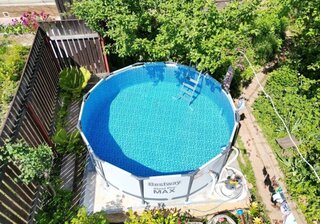 Бассейн каркасный Bestway, 366х76 см, Steel Pro Max, 56416BW, фильтр-насос, 6473 л - фото 6 от пользователя