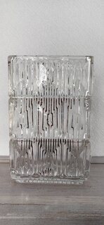 Ваза стекло, настольная, Куб, Y4-6647, 8х12х19 - фото 8 от пользователя