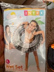Круг надувной 91 см, Intex, Огромная шина, от 9 лет, 59252NP - фото 1 от пользователя