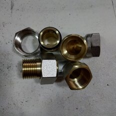 Американка 1/2&quot;, г-ш, латунь, угловая, Frap - фото 6 от пользователя