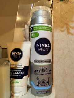 Гель для бритья, Nivea, Одним движением, 200 мл, 81739 - фото 7 от пользователя