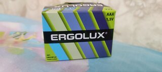 Батарейка Ergolux, ААА (LR03, 24A), Alkaline, щелочная, 1.5 В, блистер, 24 шт, 14213 - фото 5 от пользователя