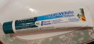 Зубная паста Himalaya, Total White Отбеливающий уход, 50 мл - фото 1 от пользователя