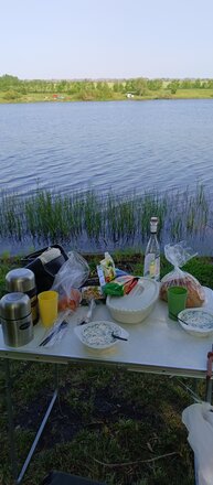 Стол складной металл, прямоугольный, 80х60х70 см, столешница МДФ, серый, Green Days - фото 9 от пользователя