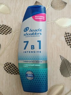 Шампунь Head &amp; Shoulders, Intensive, против перхоти, 270 мл, Освежающий эффект с мятой - фото 6 от пользователя