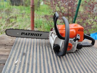 Шина Patriot, P140SPEA041/Р144MLEA041, 14&quot;, длина шины 35 см, шаг цепи 3/8 дюйм, 1.3 мм, 52 звен, 867131450 - фото 3 от пользователя