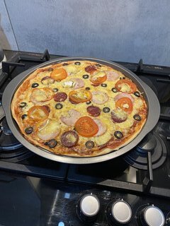 Форма для запекания сталь, 33 см, антипригарное покрытие, круглая, Mallony, Pizza P-02, 008572 - фото 6 от пользователя