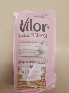 Гель для стирки Vilor, 1 л, для детского белья, Детский - фото 3 от пользователя