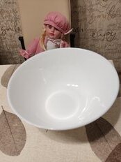 Салатник стеклокерамика, круглый, 18 см, Lillie, Luminarc, Q6102, белый - фото 6 от пользователя