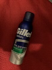 Пена для бритья, Gillette, Успокаивающая, для чувствительной кожи, 200 мл - фото 6 от пользователя