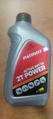 Масло машинное минеральное, для двухтактного двигателя, Patriot, Power Active 2T, 0.946 л, 850030597 - фото 6 от пользователя