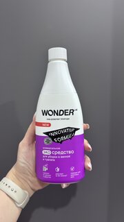 Чистящее средство для ванной и туалета, Wonder Lab, Универсальный, спрей, 550 мл - фото 6 от пользователя