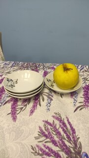 Блюдце фарфор, 10.5 см, круглое, Гуси, Добрушский фарфоровый завод, 4С1459Ф34 - фото 5 от пользователя