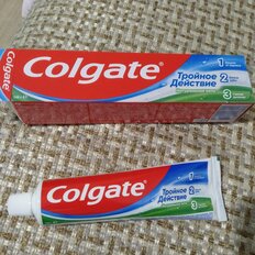 Зубная паста Colgate, Тройное действие, 100 мл - фото 1 от пользователя