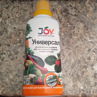 Удобрение Универсал, органоминеральное, жидкость, 500 мл, Joy - фото 8 от пользователя