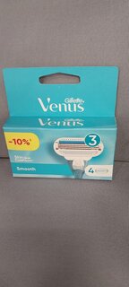 Сменные кассеты для бритв Venus, Smooth, для женщин, 4 шт - фото 7 от пользователя