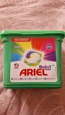 Капсулы для стирки Ariel, Pods Все-в-1 Color, для цветного белья, 23 шт, капсула 23.8 г - фото 3 от пользователя