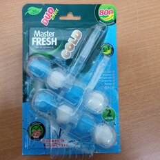 Подвеска для унитаза Master Fresh, Морской, 2 шт, Duo effect 5 в 1 - фото 6 от пользователя