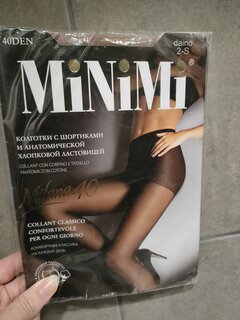 Колготки Minimi, Mini Milana, 40 DEN, р. 2, daino, шортики - фото 1 от пользователя