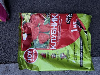 Удобрение Клубника, минеральный, гранулы, 1 кг, Joy - фото 7 от пользователя