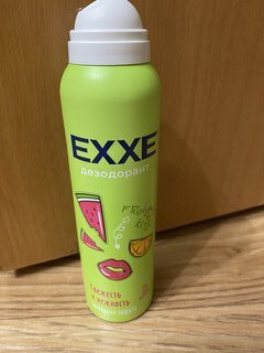 Дезодорант Exxe, Fruit kiss, Свежесть и нежность, для женщин, спрей, 150 мл - фото 2 от пользователя