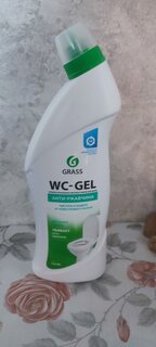 Чистящее средство для сантехники, Grass, WC-gel, гель, 750 мл - фото 7 от пользователя