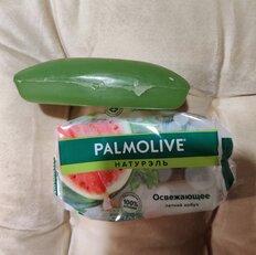 Мыло Palmolive, Натурель, Летний арбуз, 90 г, Освежающее - фото 7 от пользователя