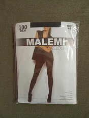 Колготки Malemi, Micro Velour, 100 DEN, р. 4, nero/черные, с шортиками и прозрачным мыском, 12 525 - фото 6 от пользователя